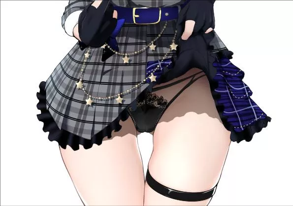 Wearing something pretty underneath today