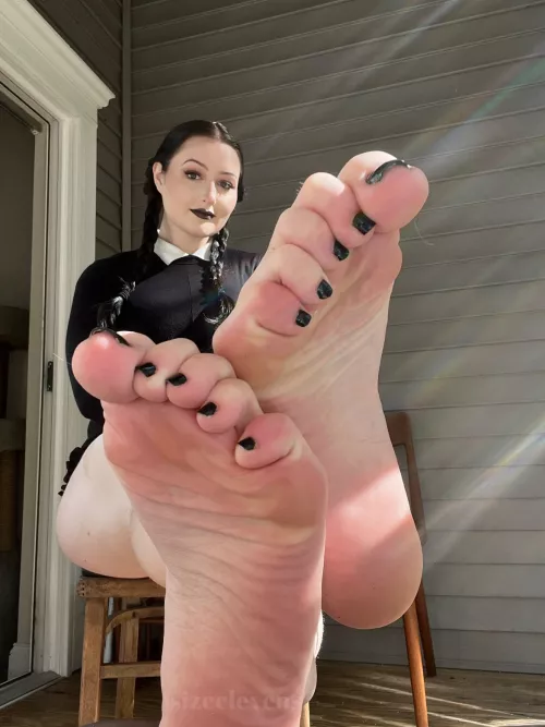 Wednesday Addams by Becca Foxx