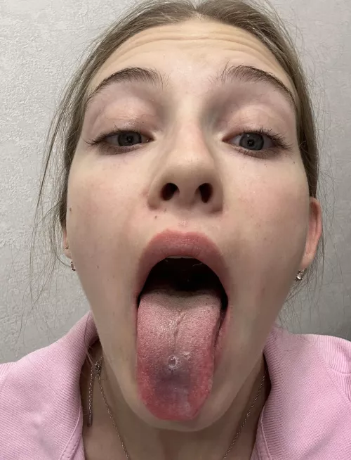 will you bust a warm nut on my ahegao face