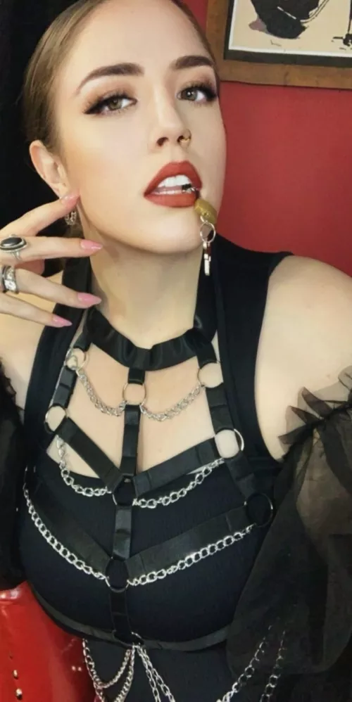 With this key, I create the rules. Are you prepared to follow, or do you need some additional encouragement?