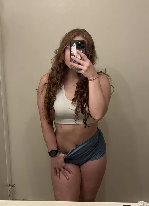 Would you be my seat after my workout? 🥵