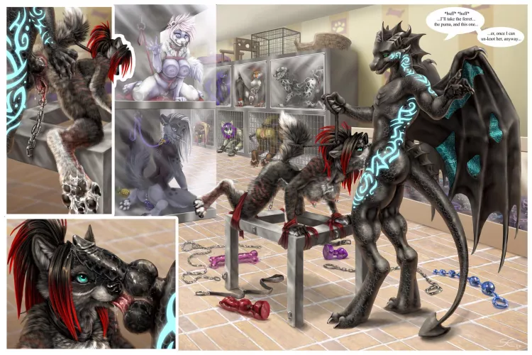 Would you want to be in this pet store?