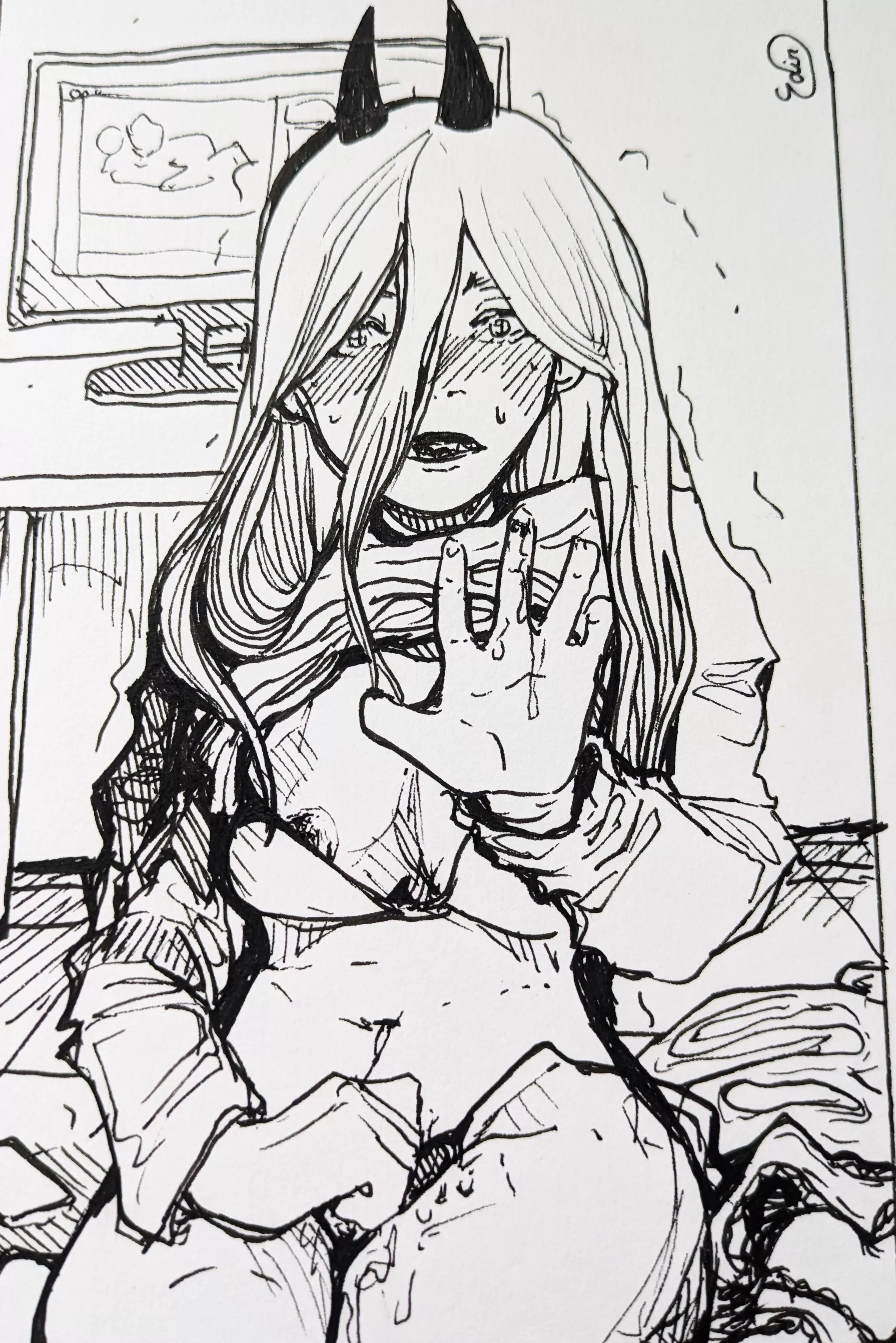 You didn't see anything (Art by me)