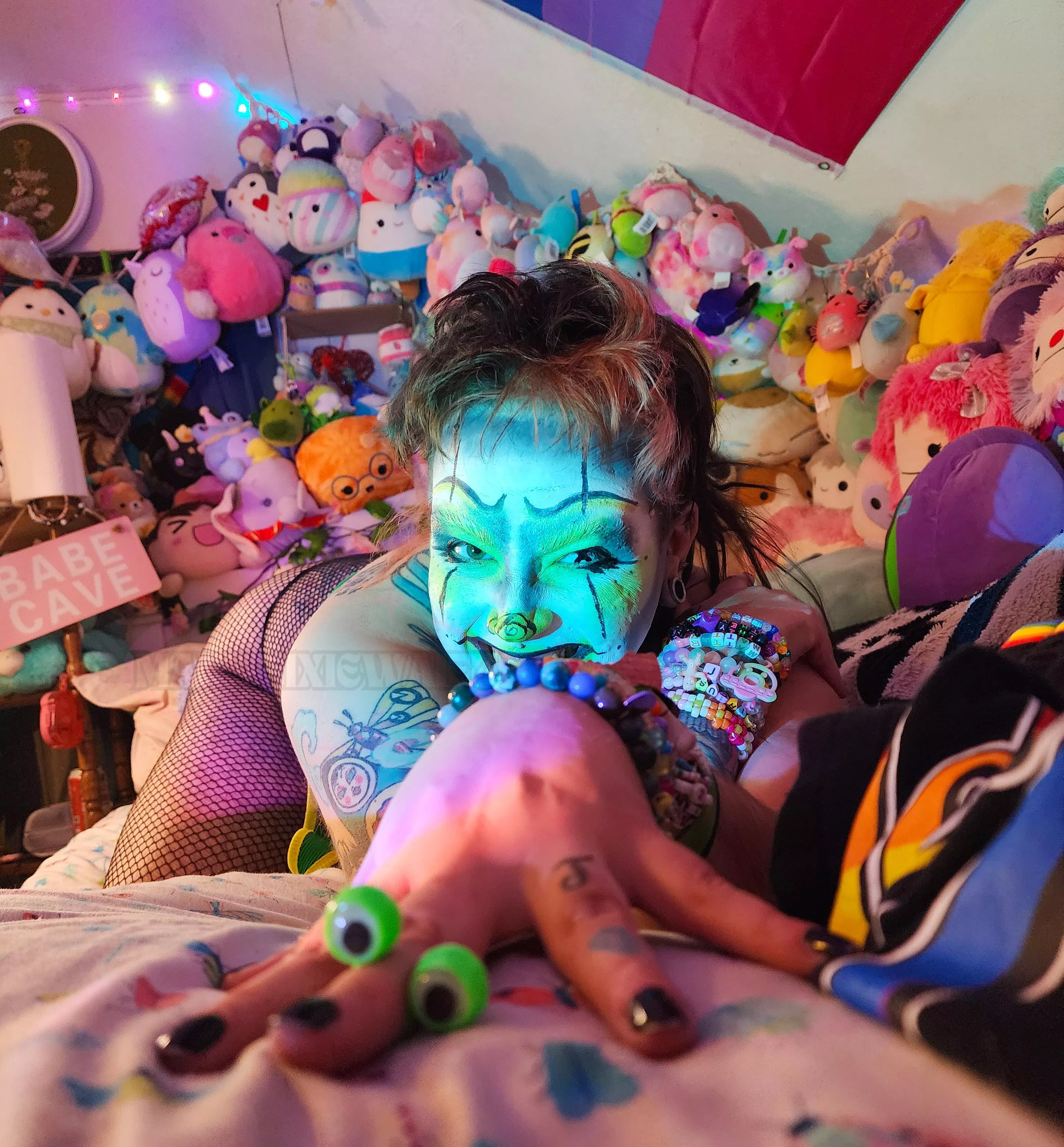 you see me in yer dreams, whatcha gonna honk 1st 🤡🎉💦