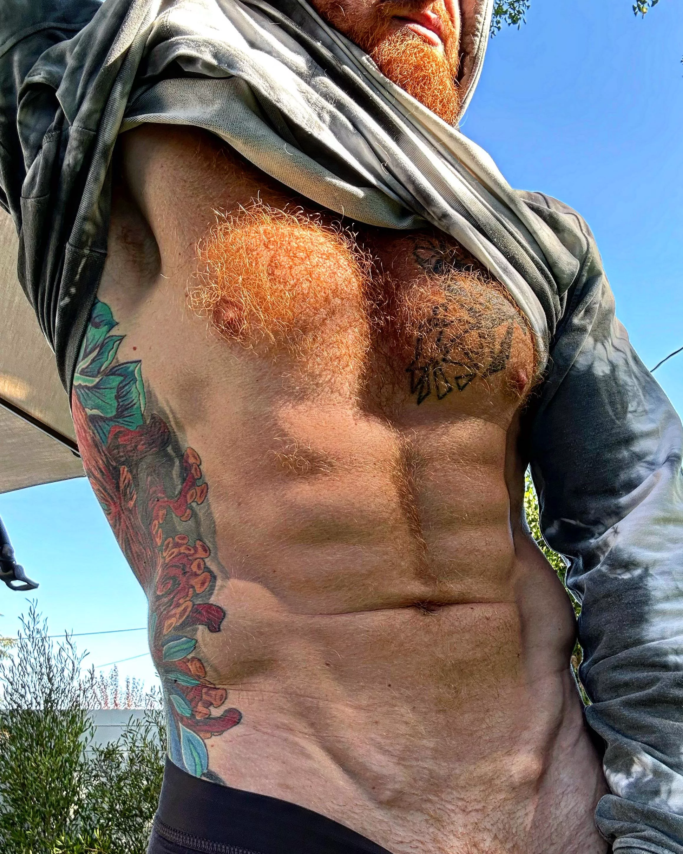 You should smell me first thing in the morning.