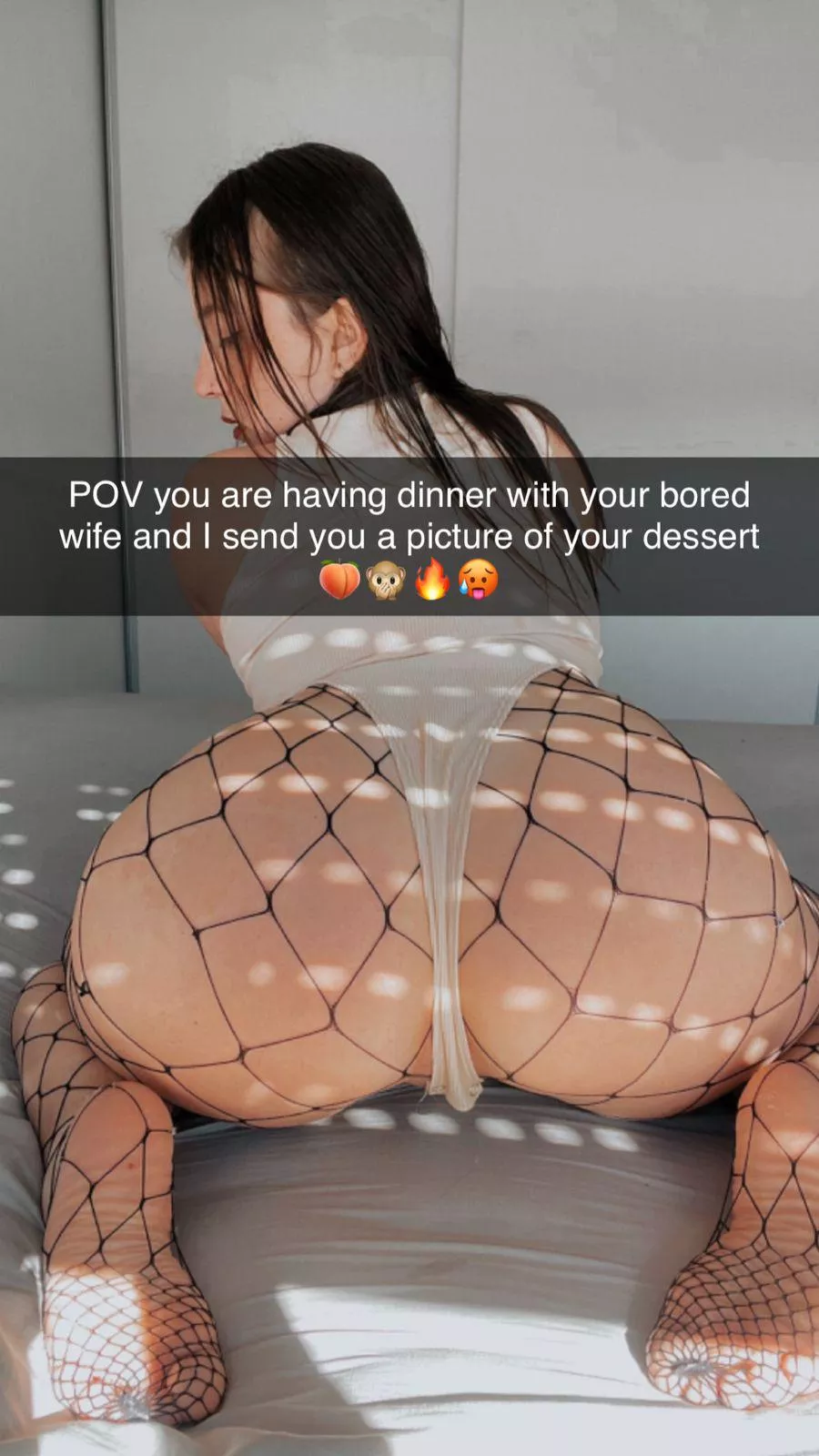 your dick will belong to me sooner or later and I will destroy what little is left of your marriage