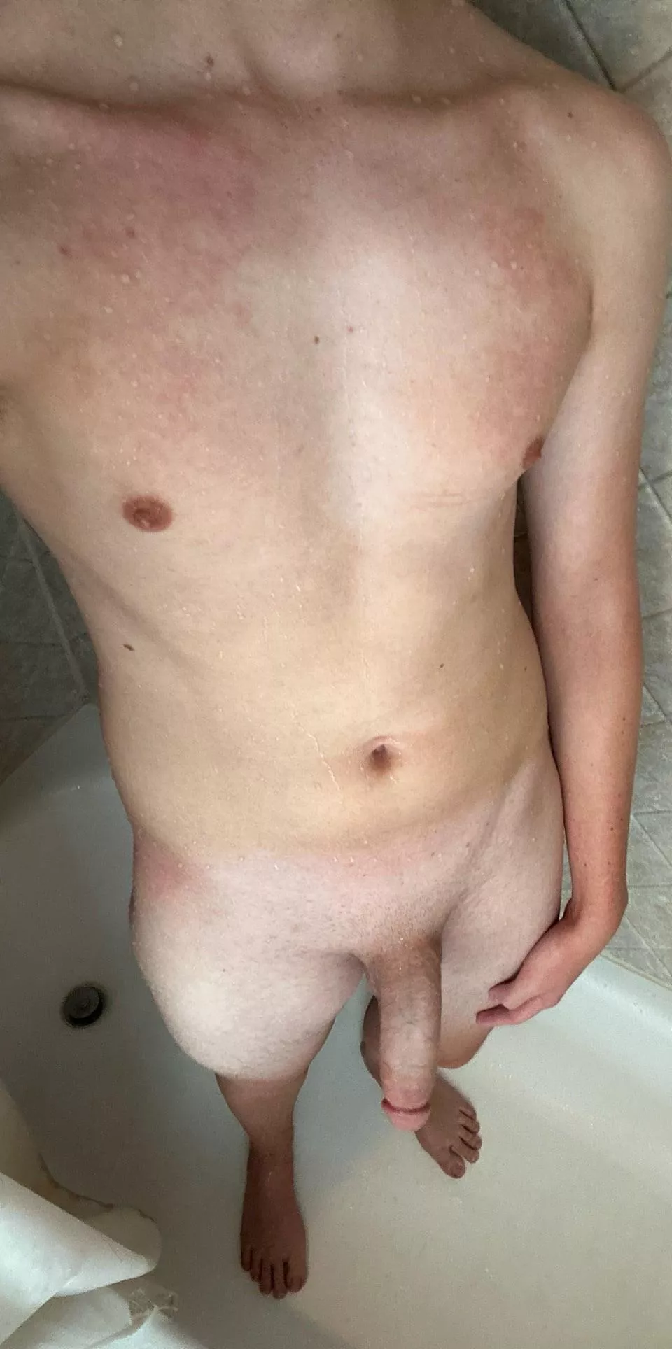(18) Anyone wanna join me in the shower?