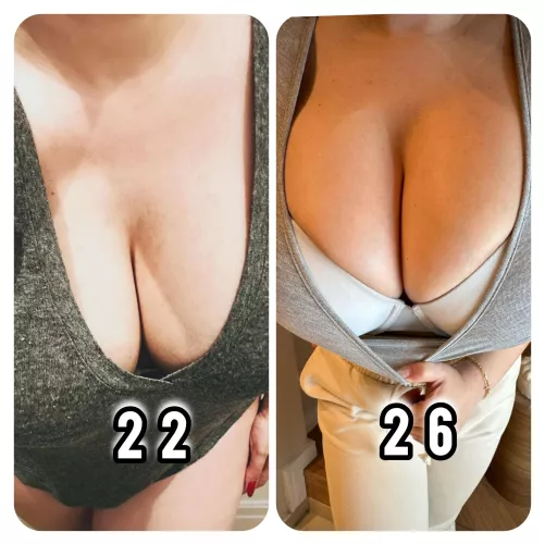 1st pic is the first pic I did when started promoting OF versus me now