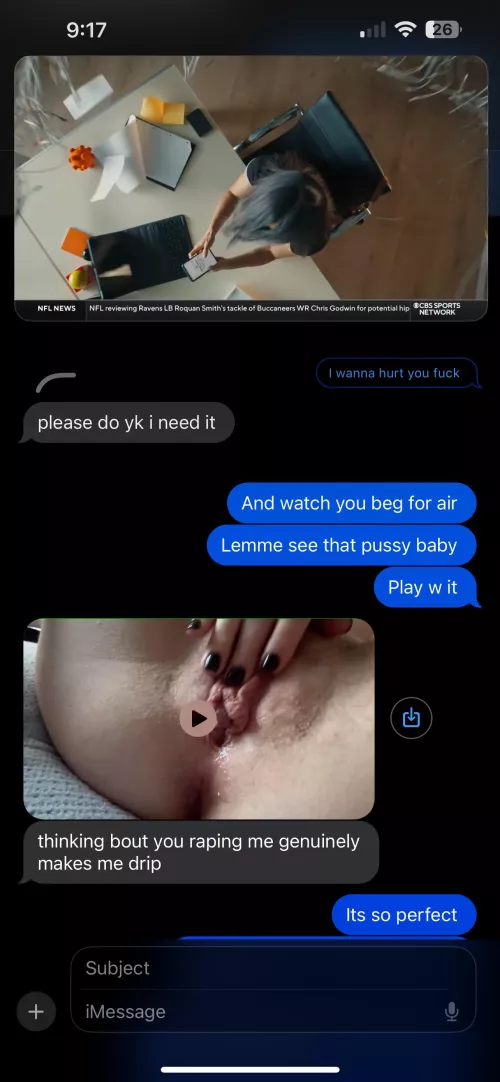 25MF 4 M the wifey is craving a rough do we need BBC