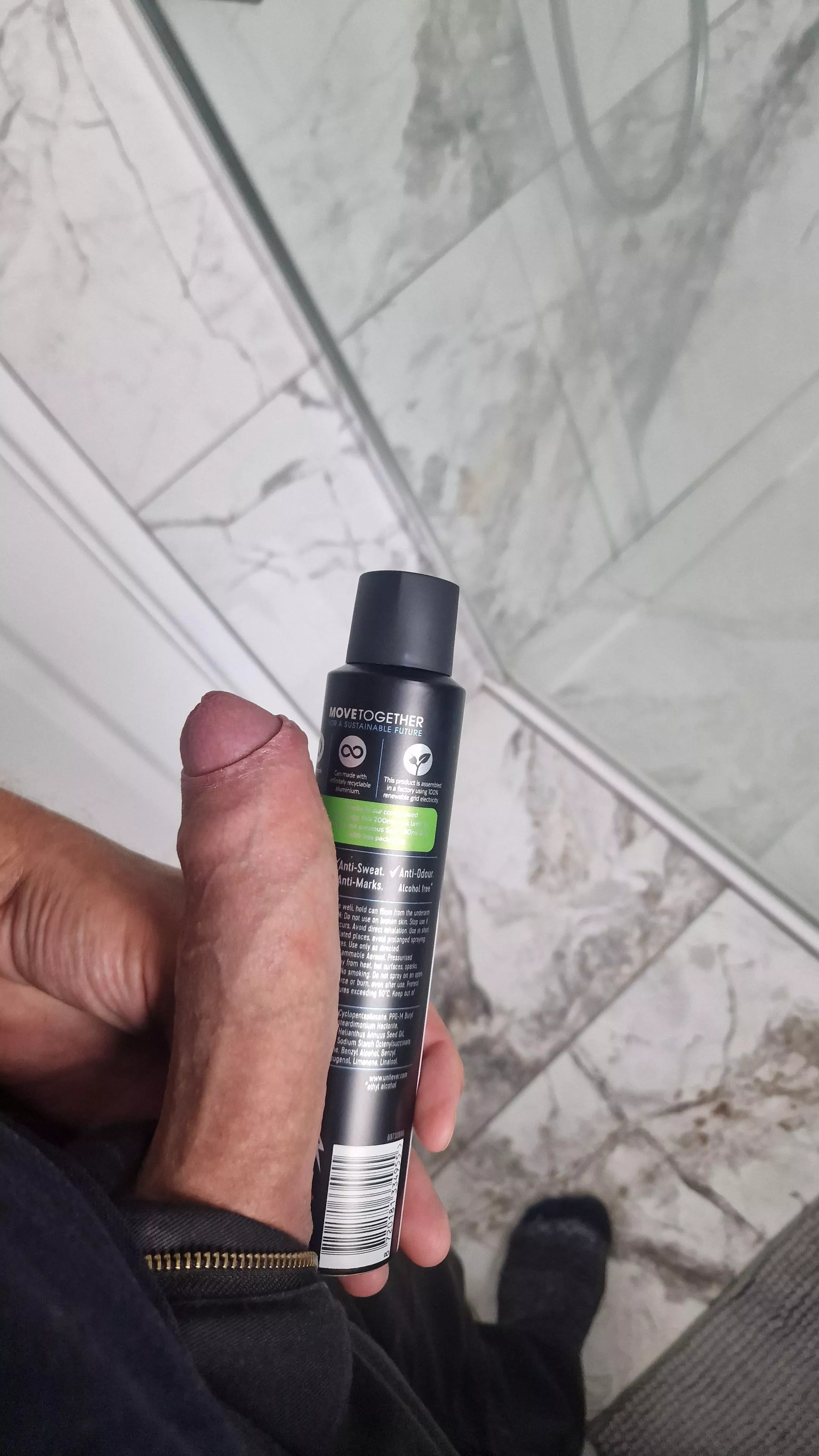 28M hung stud, not even hard an just as big as 200ml deodorant can. How much bigger do you reckon I can get hard? 