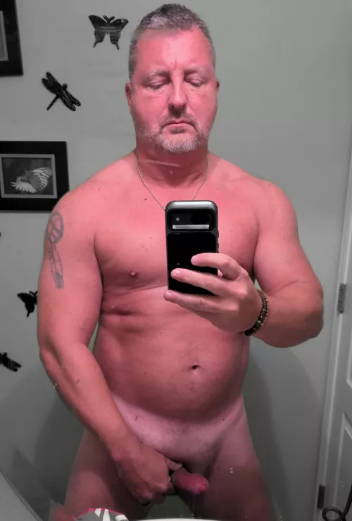 (53) Had a lady friend tell me I needed more dick in my photos..so here's to trying. Was she right ladies?