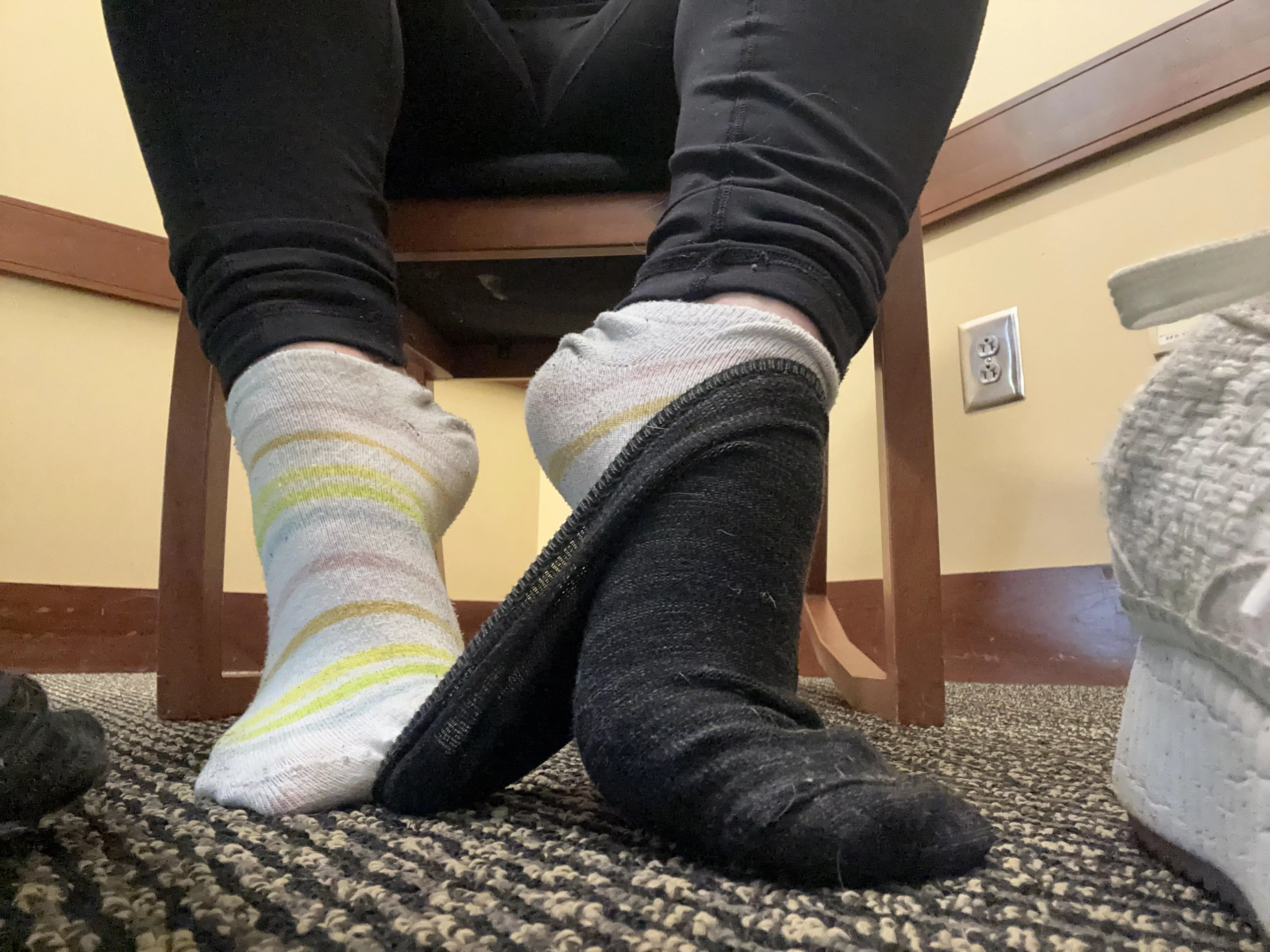 Airing out on the campus library