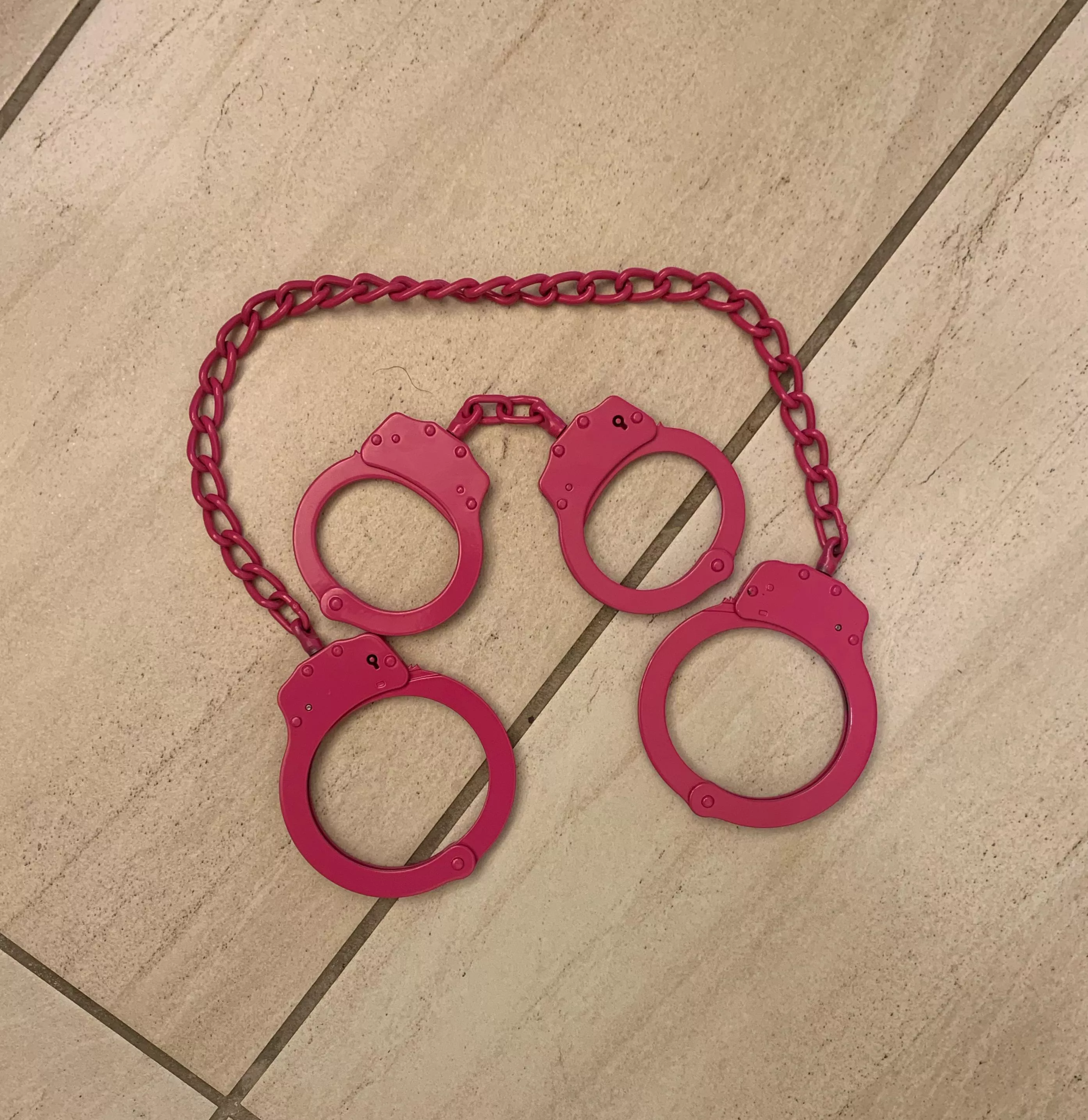 Am I ready for selfbondage with pink cuffs?