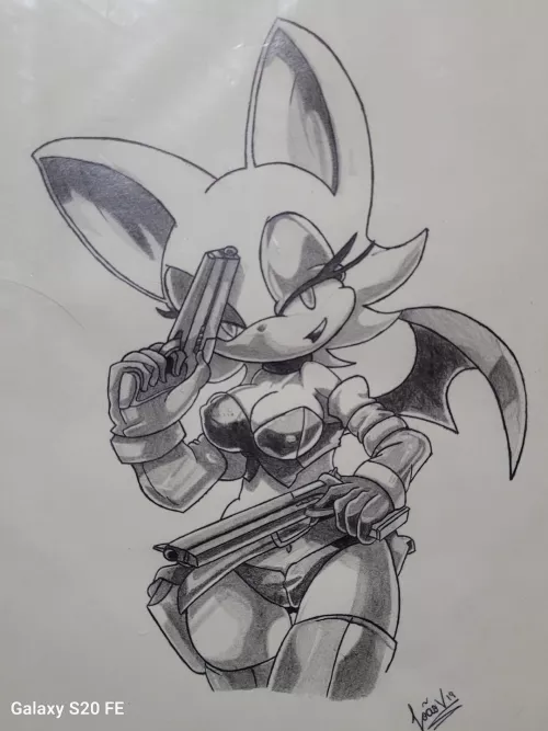 Another one from Rouge here. Also original drawing by Nancher and redone by me.