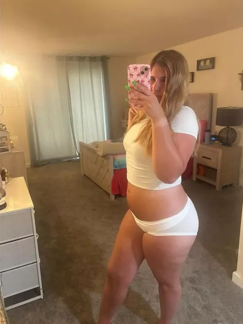 Another picture as promised! I am shy though lol