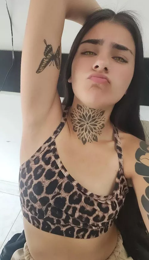 Are you going to kiss and tongue my dirty armpits?