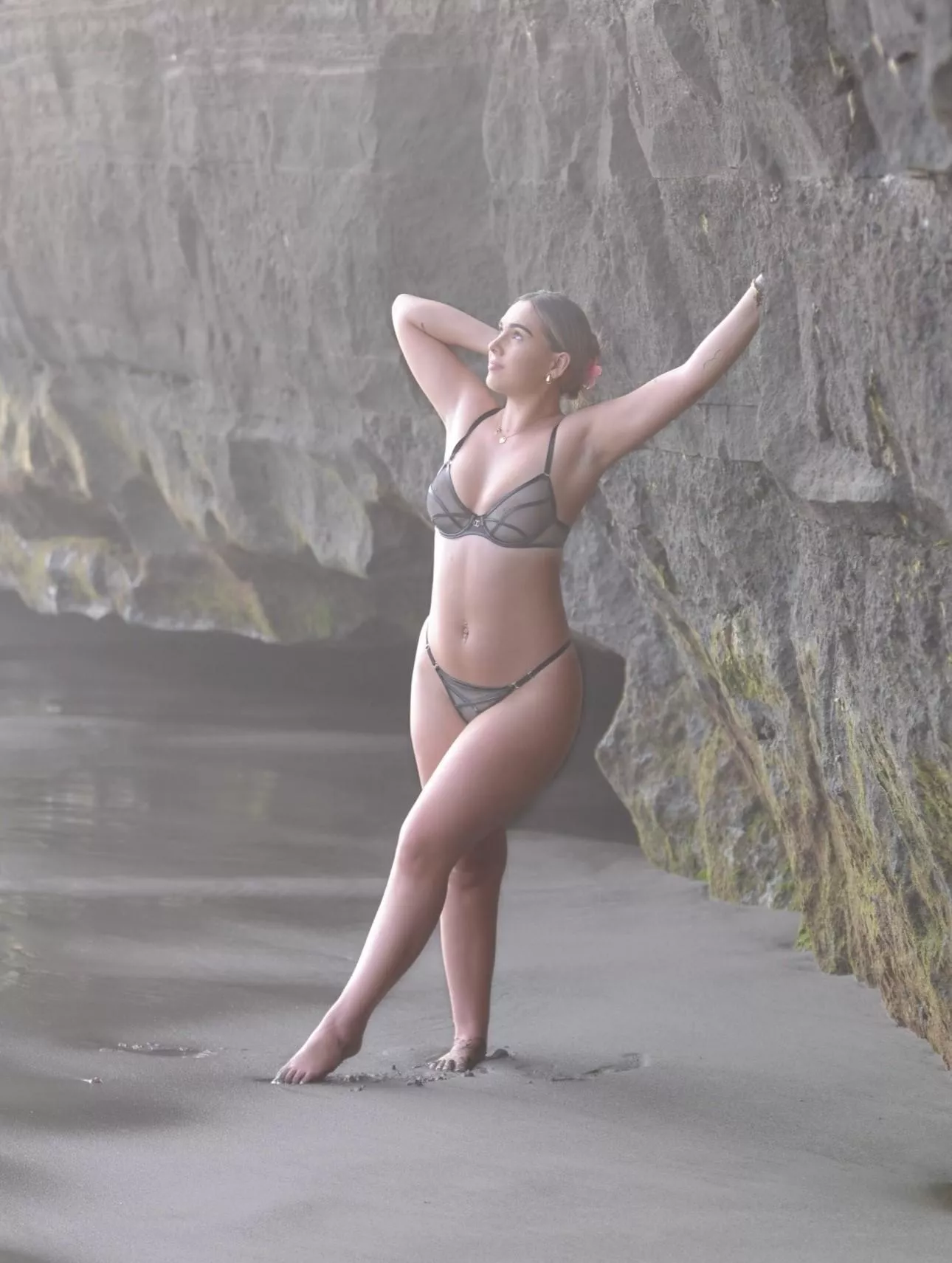 Beach days with me are wild