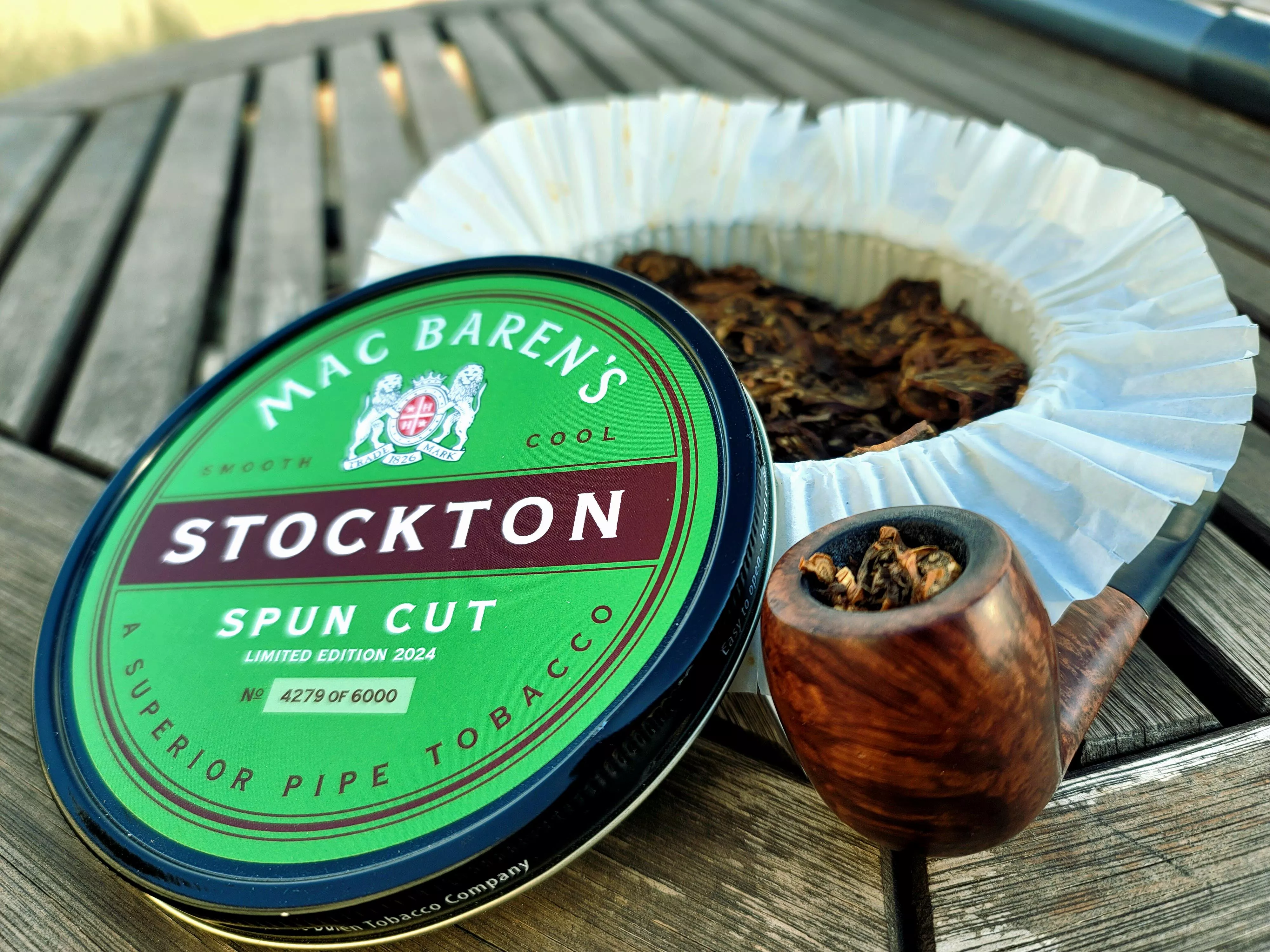 Been fighting something for two weeks. Felt good enough tonight to enjoy a bowl. This year's Stockton release in a Roadtown bulldog. 
