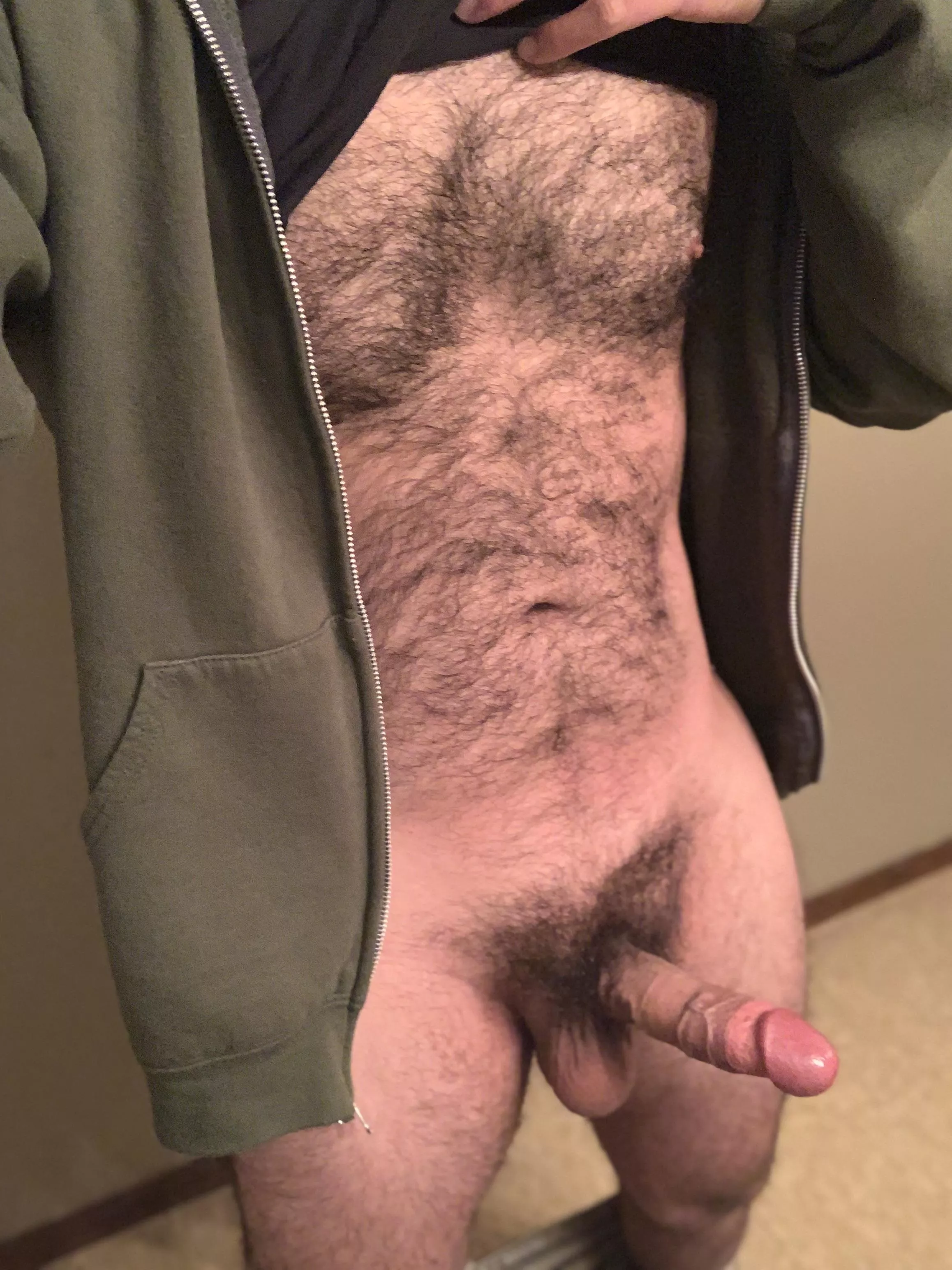 Can you get on your knees? 