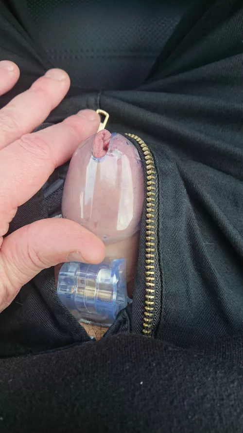 Chastity check while at work anyone? 