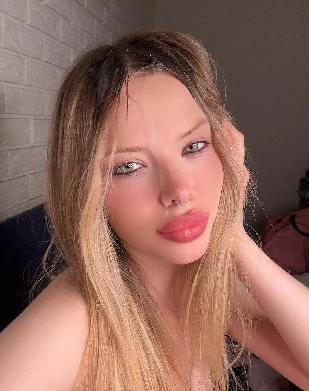 Covered in his cum and he hasnt even touched my pussy yet