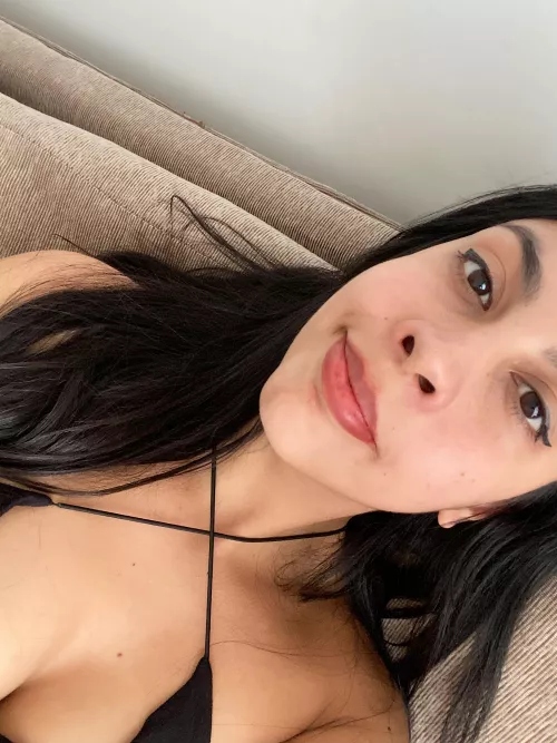 Do you like my natural lips and gloss?