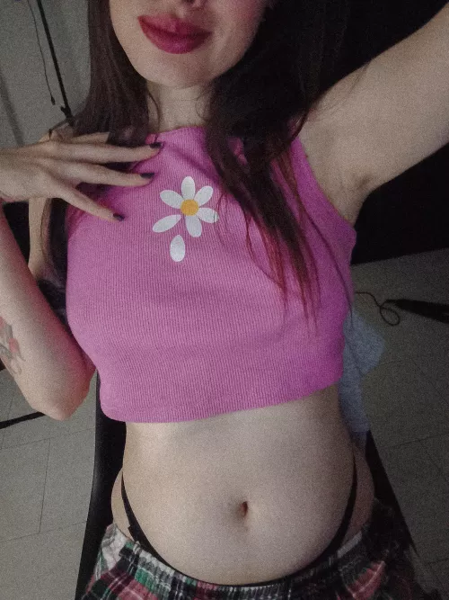 Do you like only the belly or also the navel?