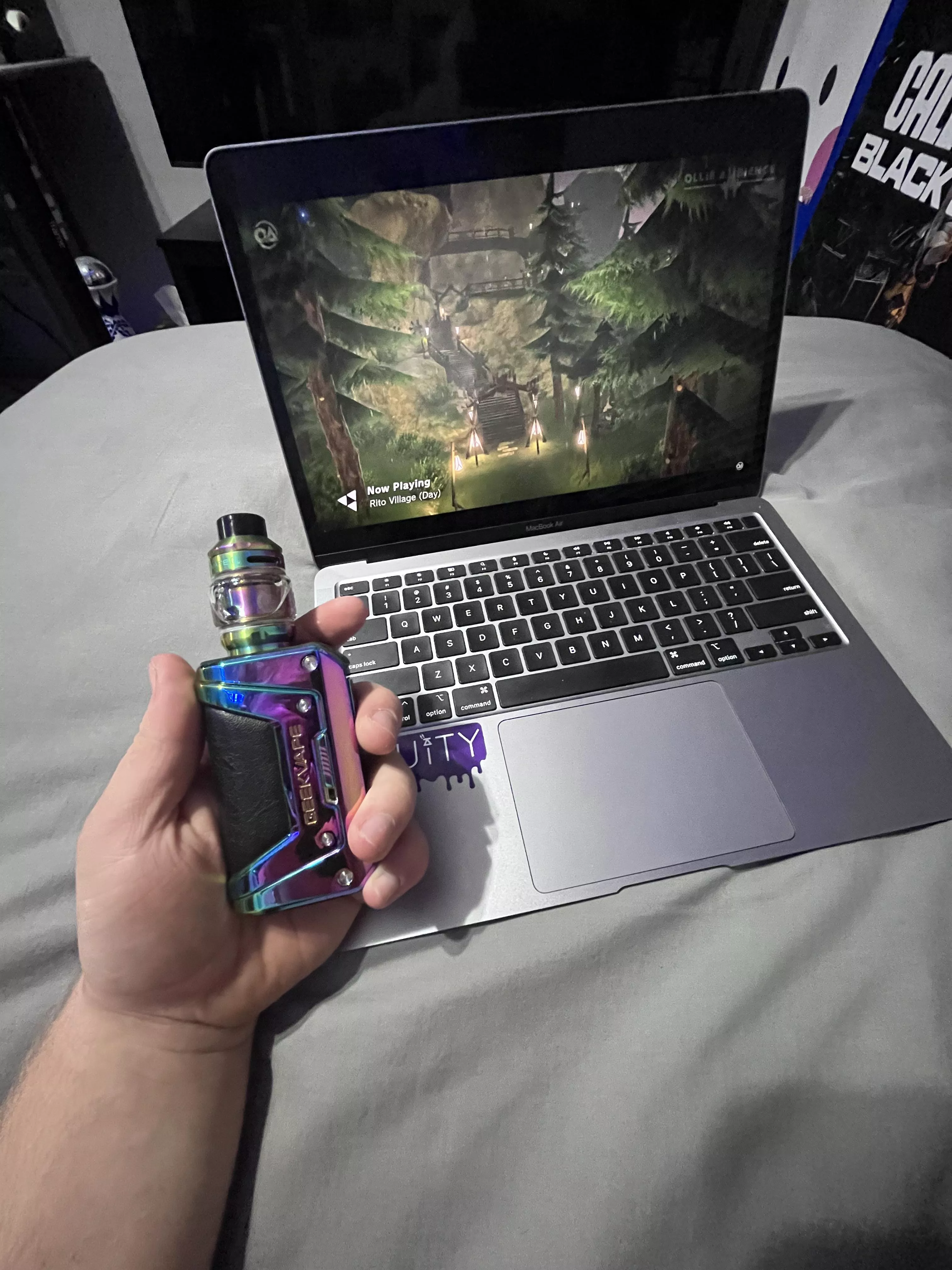 Ending off the night with my L200 and BoTW music, growing up is hard lol