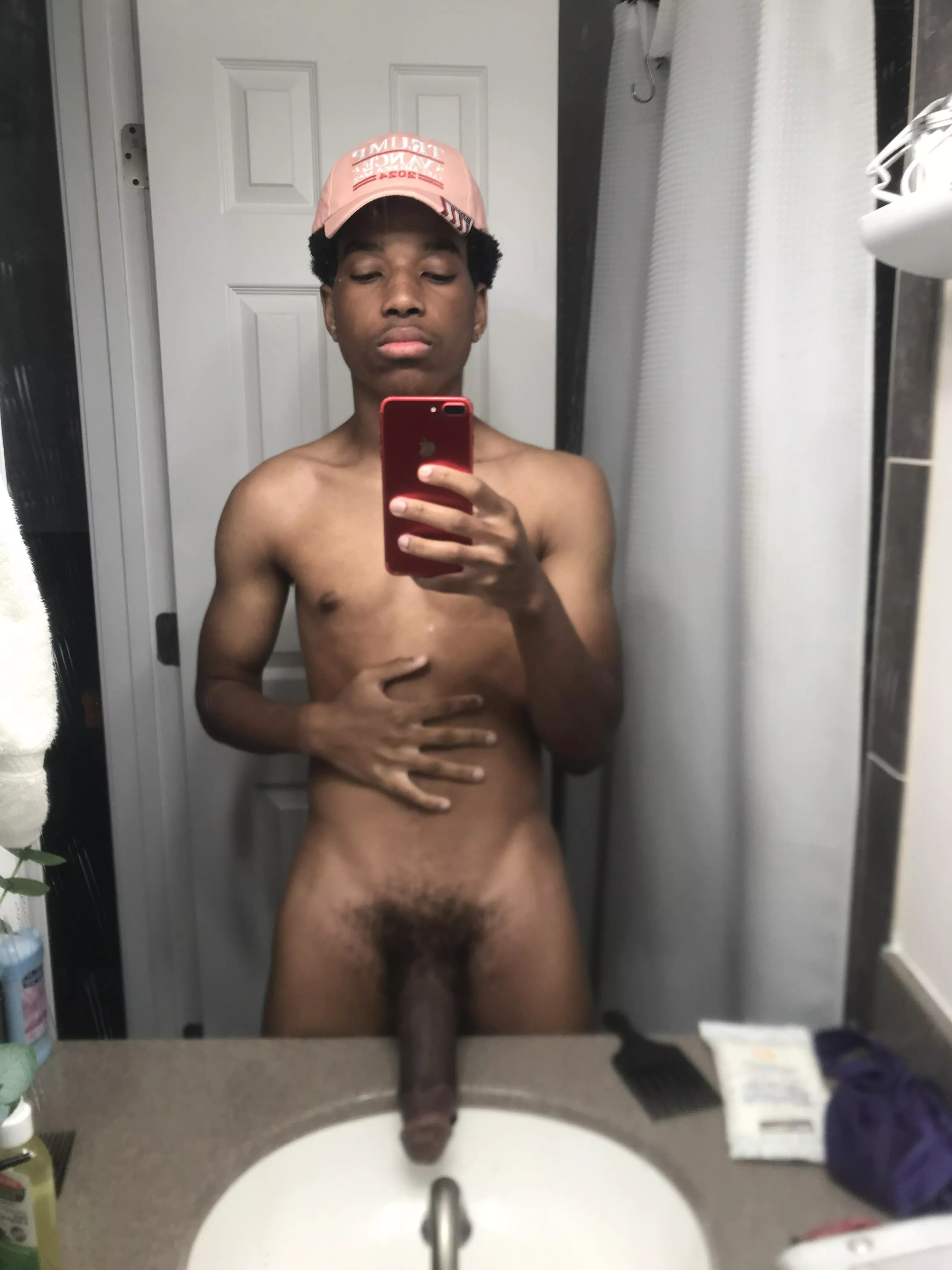 ever seen a white boy with a dick this big?