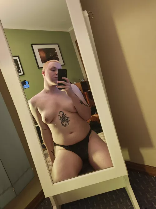 Every time a girl shaves her head, an angel gets its wings 