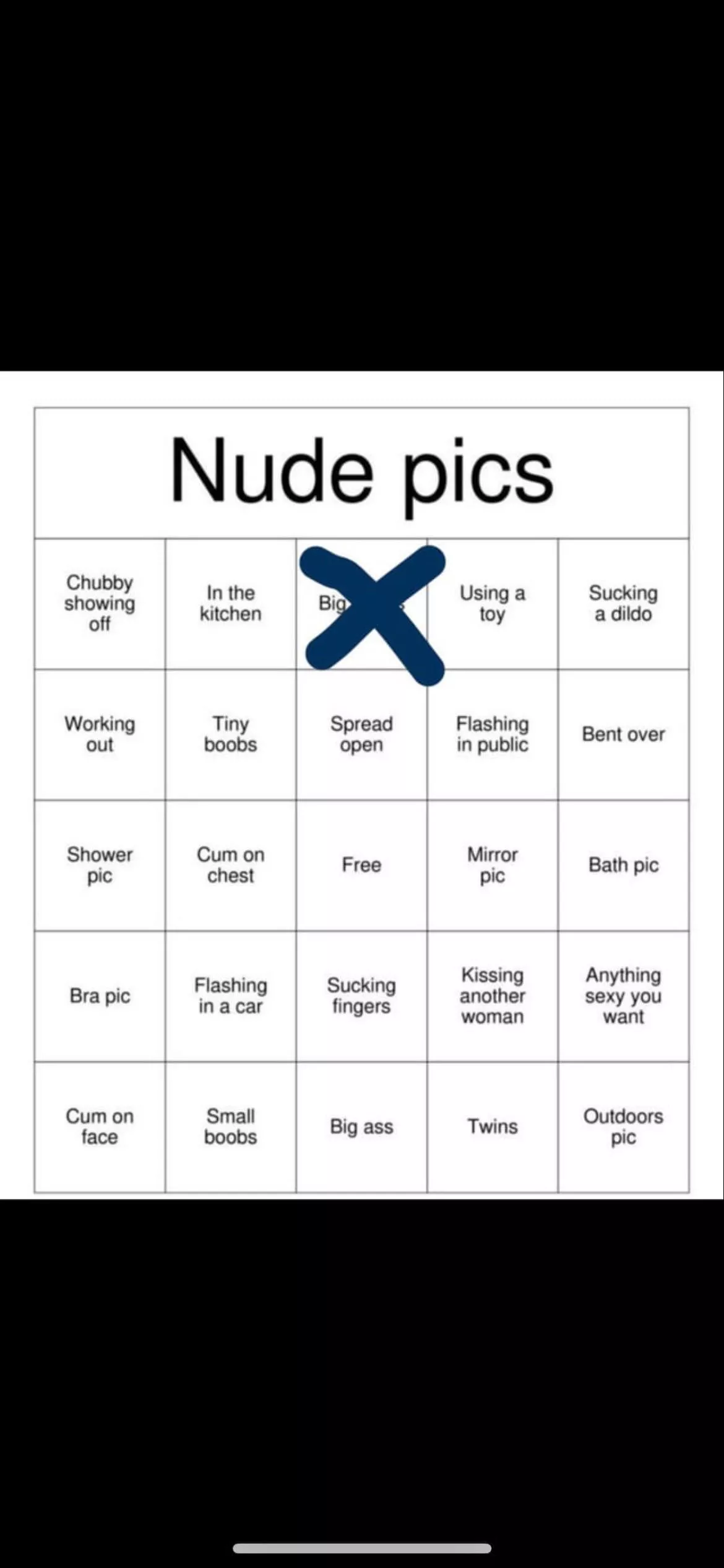 F 19 help me to finish this bingo