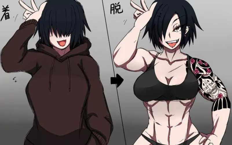 [F4F/Fu] Buff goth girl looking for Dom futa