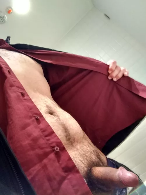 Finishing my shift at work