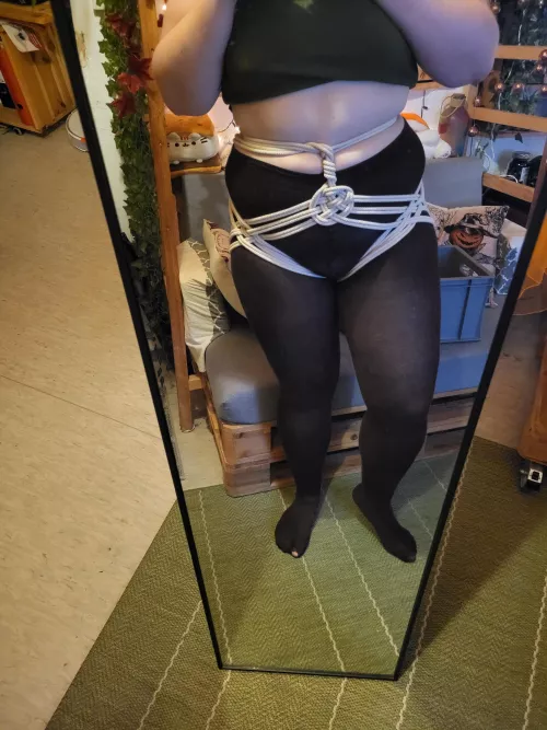 First hip harness. Love it