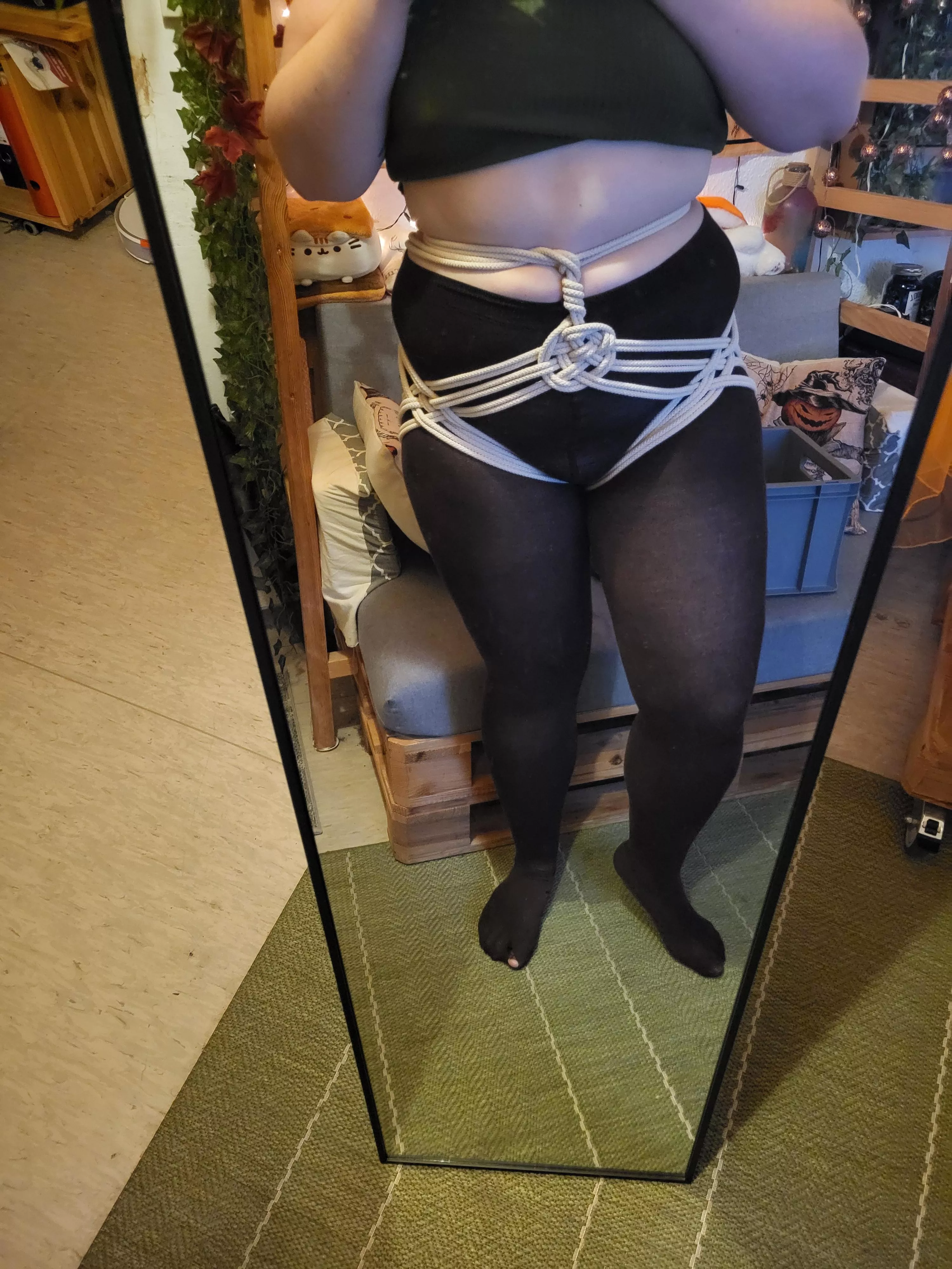 First hip harness. Love it