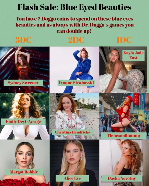 Flash Sale: Blue Eyed Beauties 