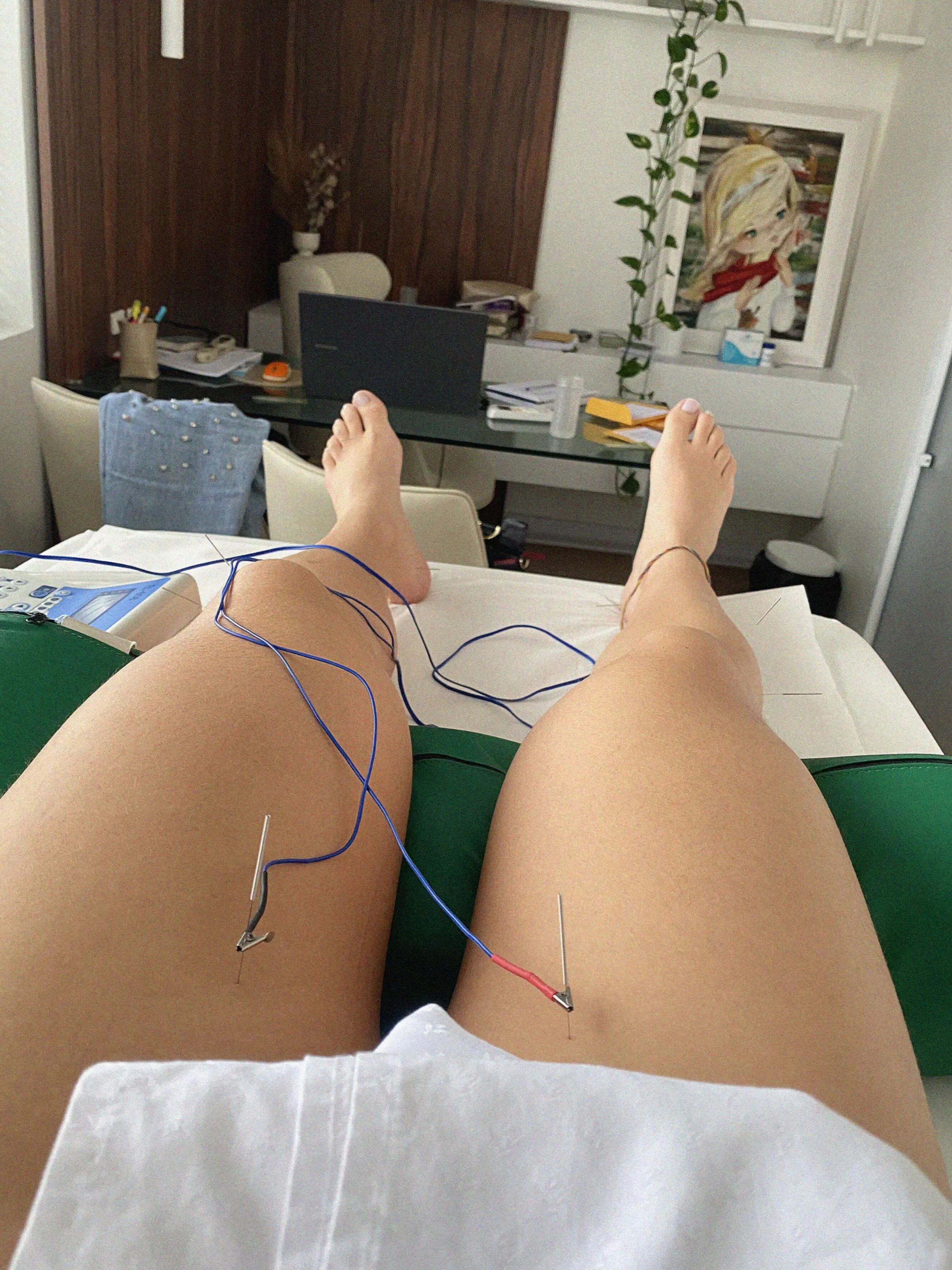 Flexing my way through the day