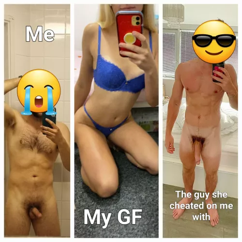 Found out that my girlfriend has been sexting and fucking this guy. How can I compete?