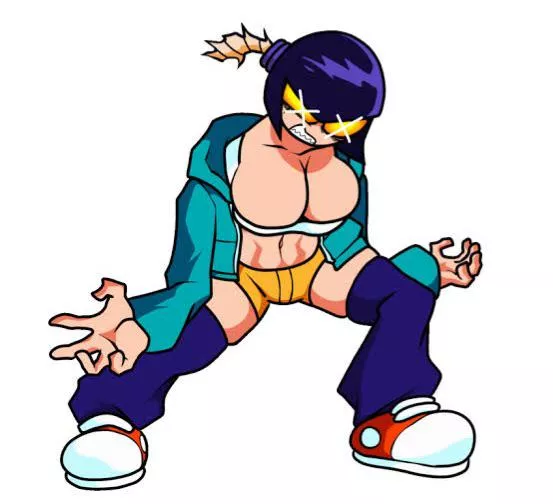 Genderbent Whitty is angry