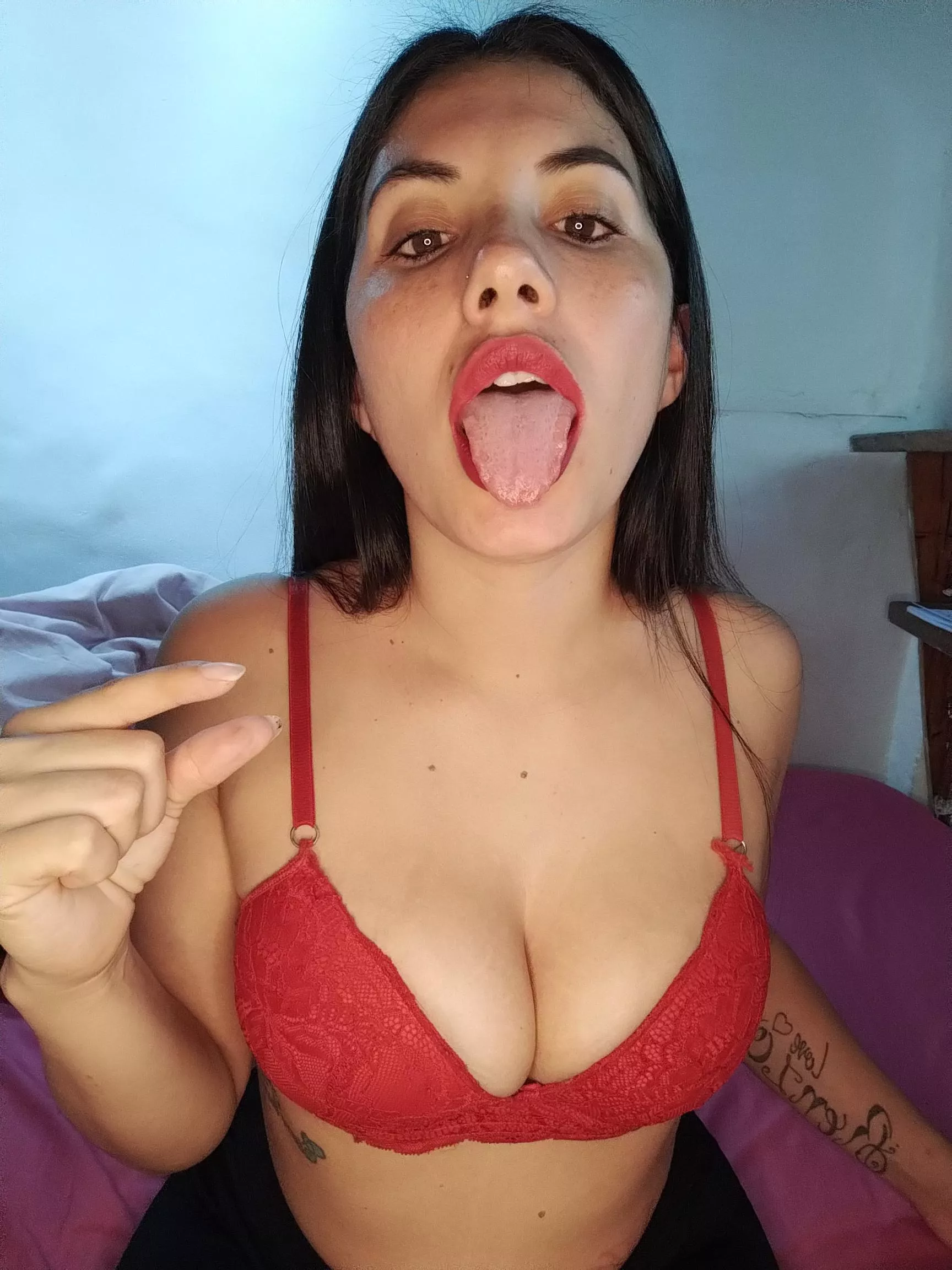 Getting ready to eat you 