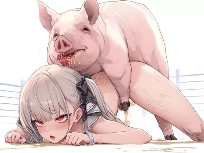 Girls never go back after getting pigged~ (Evil Scarlet)