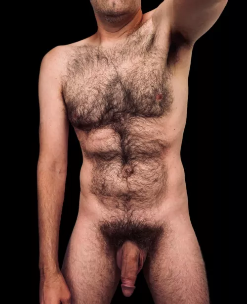 Hairy and hanging out...
