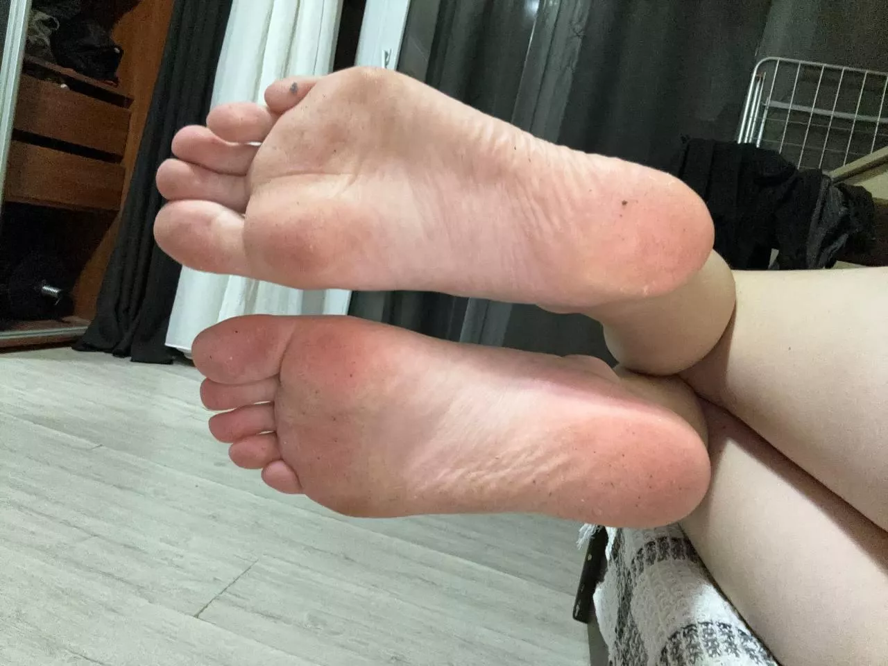 how about some fun for my dirty feet?