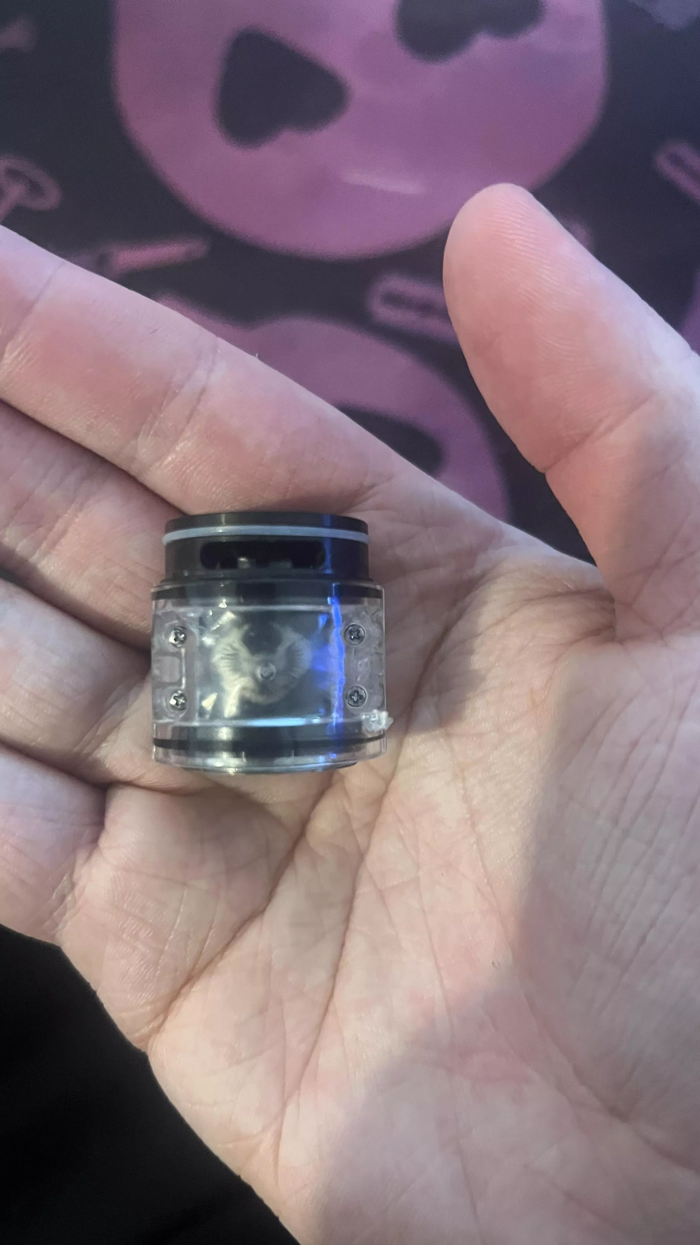 How do I get sakzers master glass off?