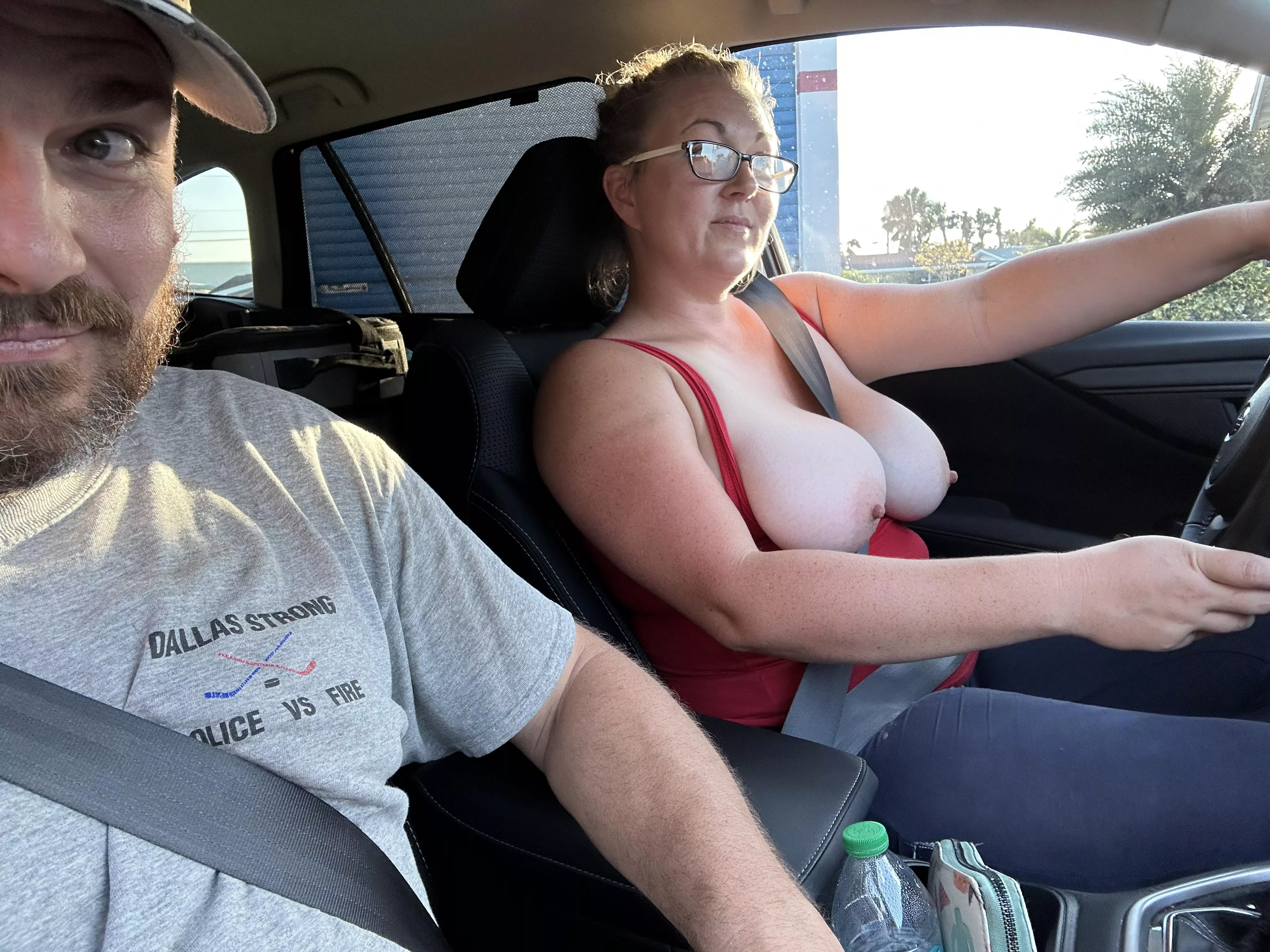 I get a better view being passenger prince