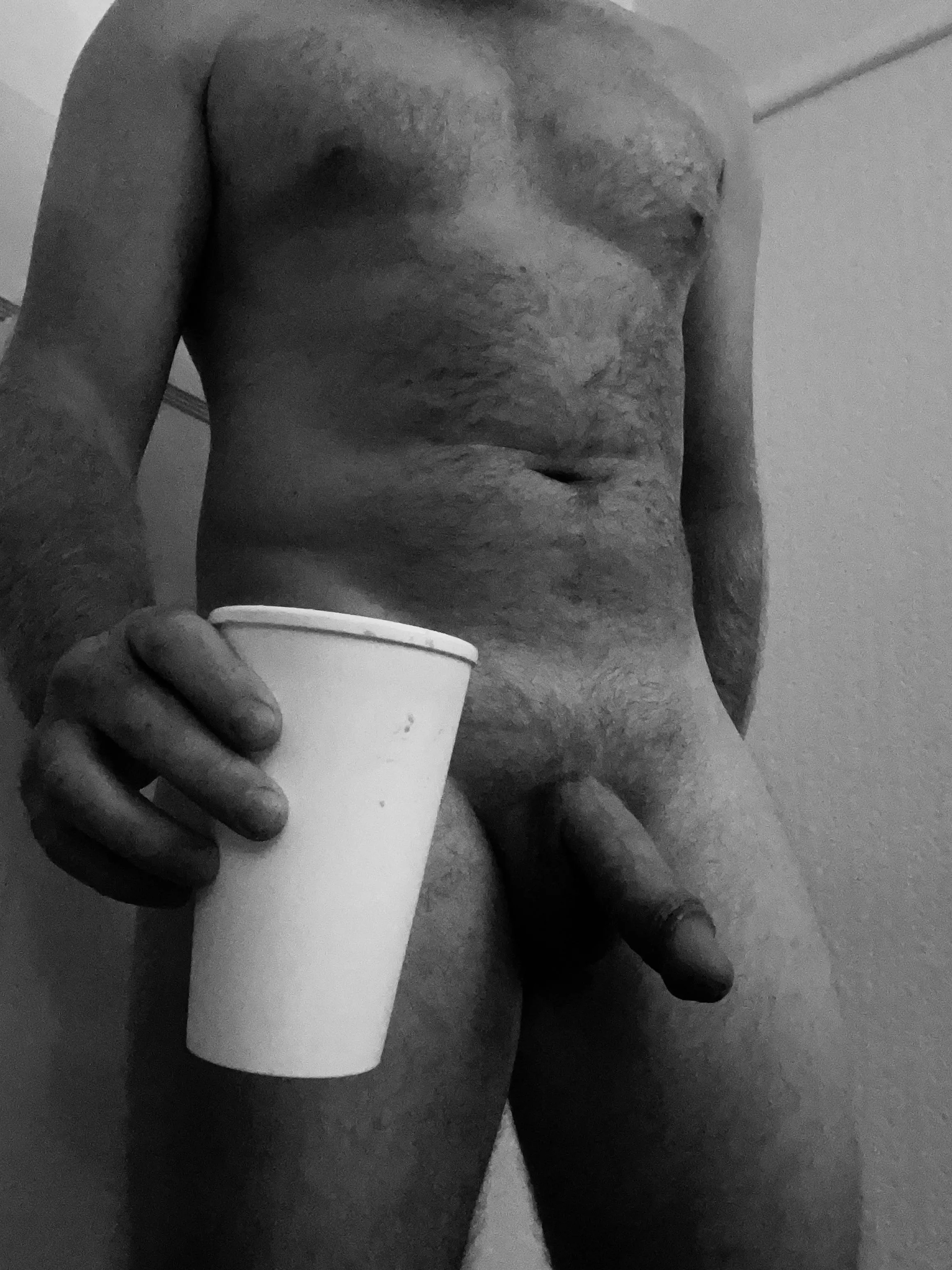 I just like to be naked with coffee
