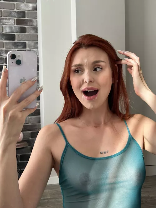 I love a man who cum on his face