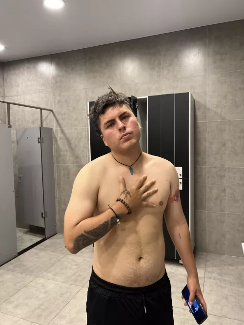 I strip down every time I'm in the gym locker room before I hit the shower