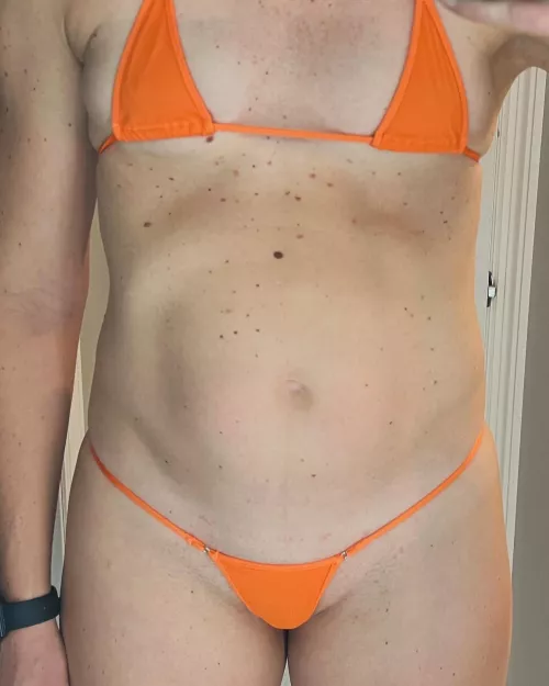 I think orange is a surprise. It works!