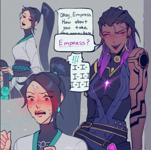 I would call her empress